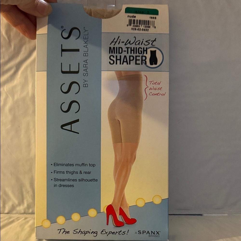 ASSETS by Sara Blakely Hi-Waist Shaper in Nude, Sz 3